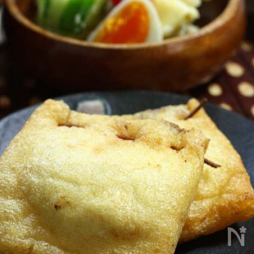 「お豆腐の和風コーンクリームコロッケ風」