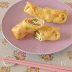 野菜とチーズの油揚げ巻き
