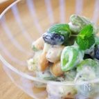 おなかすっきり☆春の豆まめサラダ