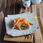 きびなごとしゃきしゃき野菜の南蛮漬け