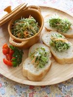 ちりめんじゃこと千切り野菜のマリネ