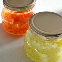 たまねぎ&にんじんのオイル漬