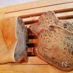 メープルシロップと干し柿の豆乳パン