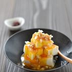 お豆腐ユッケ