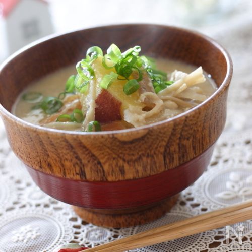 酒粕入り豚汁
