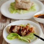もっちり食感の、包まれた回鍋肉。