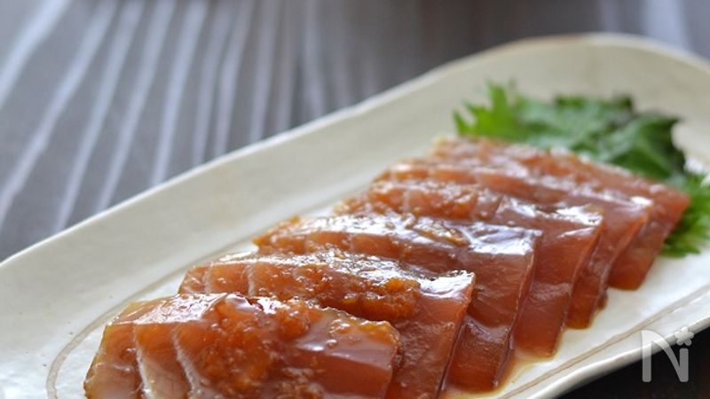 まぐろの黄身醤油漬け By 西山京子 ちょりママ レシピサイト Nadia ナディア プロの料理家のおいしいレシピ