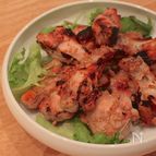 手羽元レモン塩のごま照り焼き