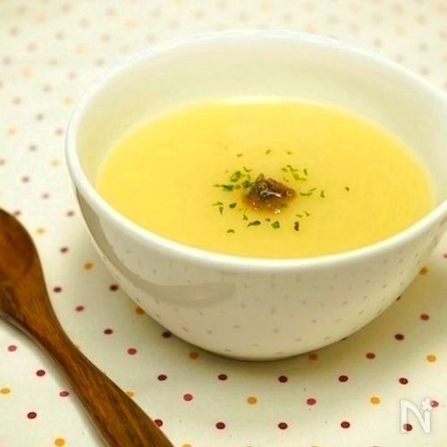 キャベツたっぷりポタージュ☆アンチョビ風味