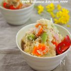 ノンオイルでもマヨ味!レンジで!おからのポテトサラダ風　