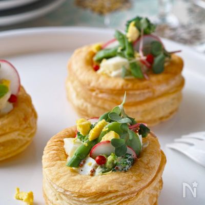 春野菜のパイサラダ