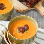 ドライトマトとにんじんの濃厚ポタージュ