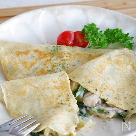 動画あり スウェーデン風パンケーキとろーりほうれん草クリームソース By 清水えり レシピサイト Nadia ナディア プロの料理家のおいしいレシピ