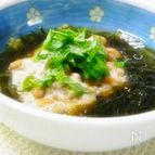 もずく納豆