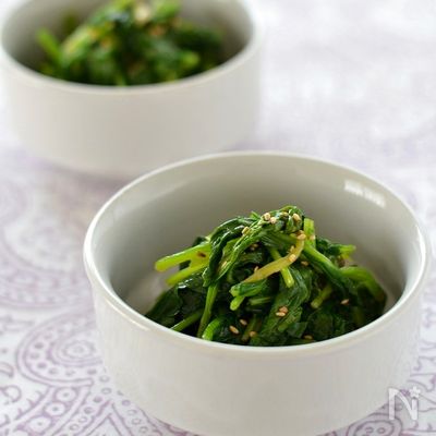 ほうれん草のナンプラーナムル