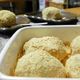 レンジと道明寺粉で作るきなこ餅(ぼたもち)