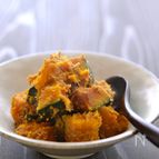 かぼちゃのごまみそ蒸し