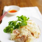 薄切り肉と玉ねぎを包むだけの簡単餃子