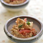厚揚げのトマトしょうが和え