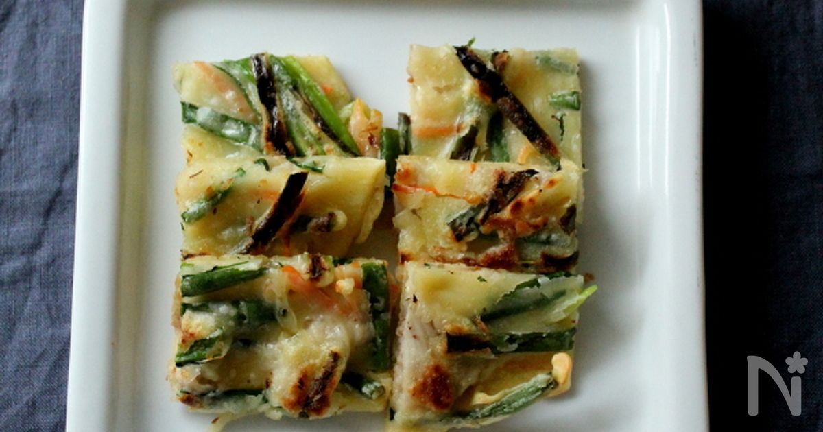 米粉で作るチヂミ