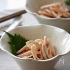 レンコンのタラマヨサラダ