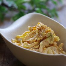 電子レンジで3分!コチュマヨ春キャベツ♪