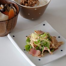セロリとえのきのポン酢炒め