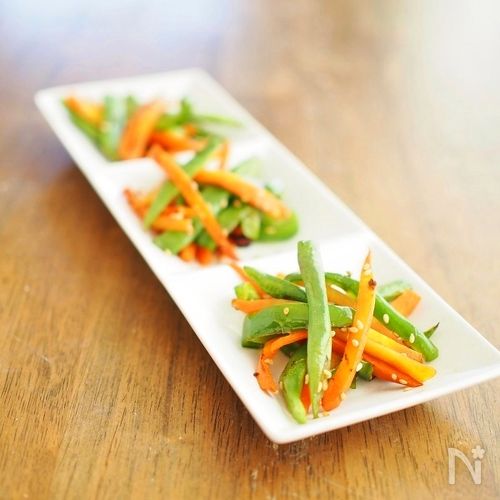 好きな野菜でOK!春野菜のキンピラ