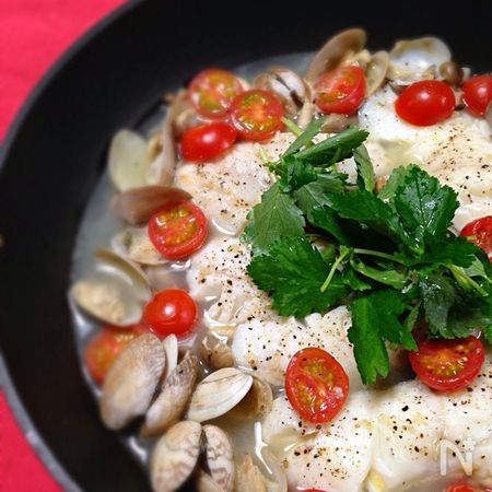 母乳に良いレシピ 和風アクアパッツァ By Miho レシピサイト Nadia ナディア プロの料理家のおいしいレシピ