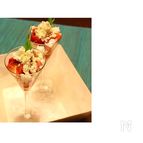 美肌レシピ!
フルーツトマトとカッテージチーズの蜂蜜がけ
