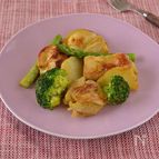 春野菜のタンドリーチキン