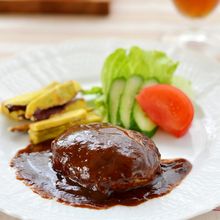 簡単デミグラスソースハンバーグ
