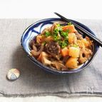 味噌ごま根菜