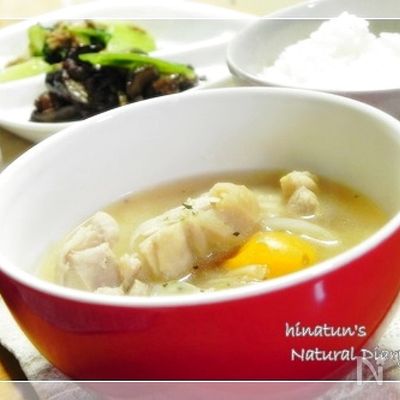 塩レモン風味の鶏ポトフ