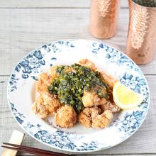 鶏のからあげ たっぷり葱ソース