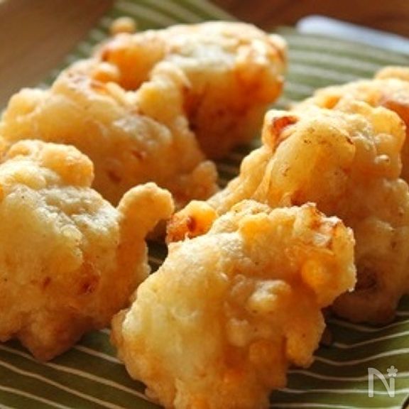 新玉ねぎとトウモロコシのフリッター