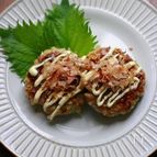 豚ひき肉のキャベツバーグ(お好み焼き風)