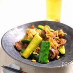 やみつき!鶏ハツときゅうりの食べラー炒め