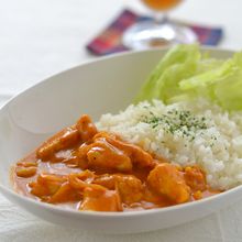 フライパンでココナッツチキンカレー