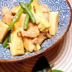 タイ風　筍と鶏肉の煮物