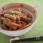 【圧力鍋で】味噌味の太っちょきんぴら