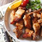 魚焼きグリルで!豚バラ肉のレモンガーリックグリル焼き