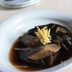 とろとろ茄子と鰆の生姜煮