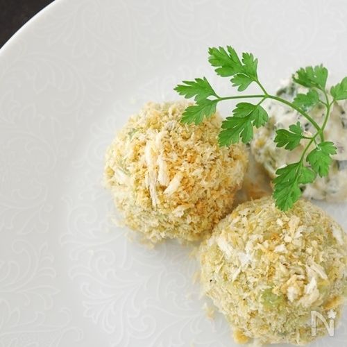 梅雨時レシピ☆むくみ改善そら豆コロッケ