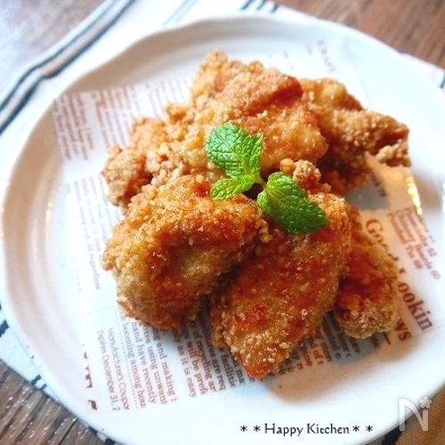 パリパリチキンのステーキレシピ ゆうこりんのクリスマス料理 やまでら くみこ のレシピ