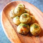 たこ焼き風!塩昆布の和風ポテトチーズボール