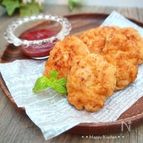 フライパンで!ささみのぶつ切り揚げないチキンナゲット風