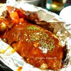 ふんわりとろ～り♪包み焼きチーズinハンバーグ
