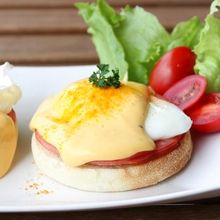 レンジで簡単オランデーズソースのエッグベネディクト