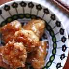 やみつき！ころころ豚チーズのメープルマスタード